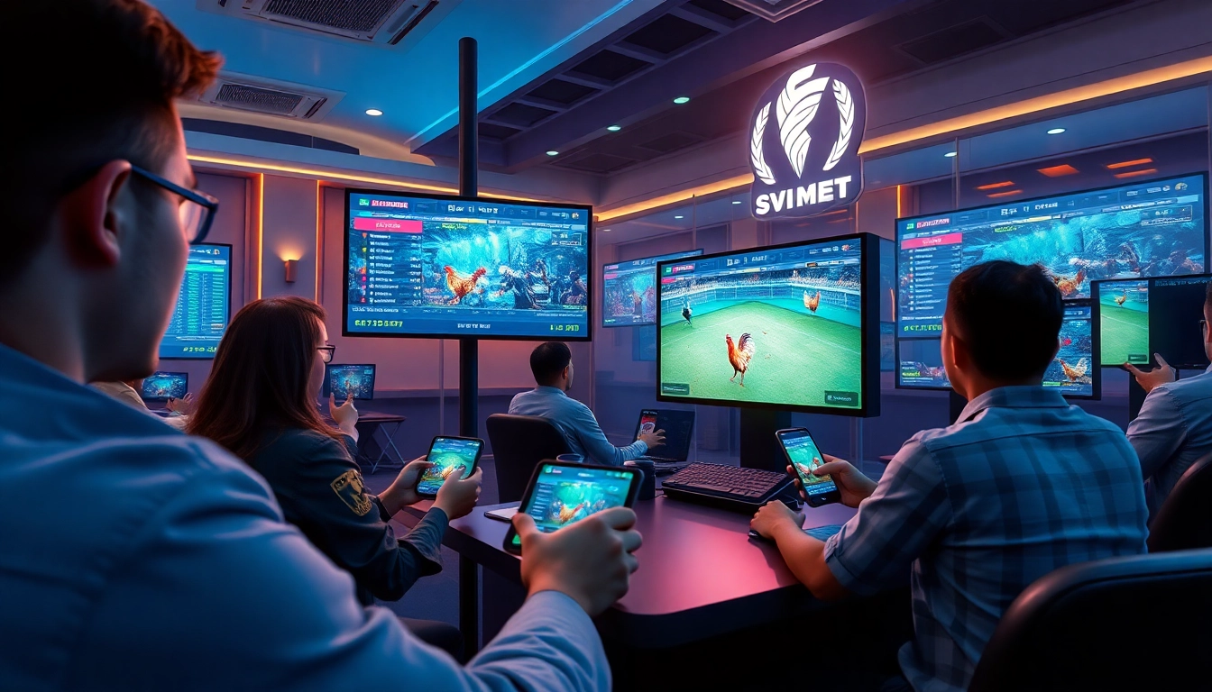 Live gaming scene from sv368win.live showcasing exciting cockfighting events and user-friendly betting interfaces.
