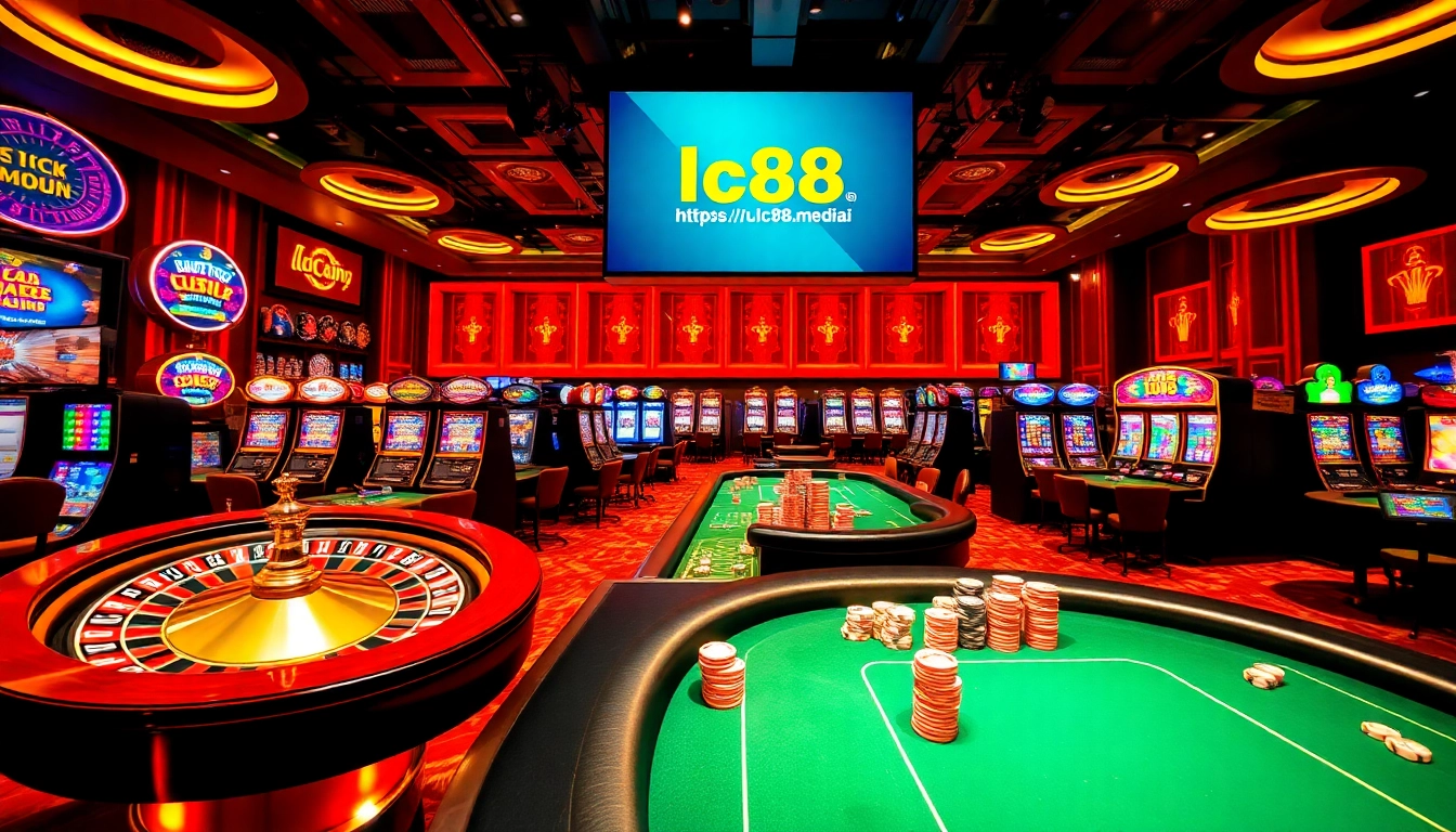 Engage in thrilling gameplay at https://lc88.media/ with vibrant casino tables and classic games.