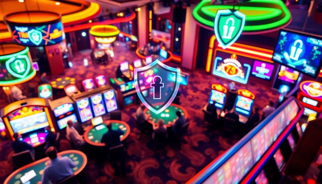 Engaging online casino scene showcasing players at luck8win.live with vibrant graphics and secure gaming.
