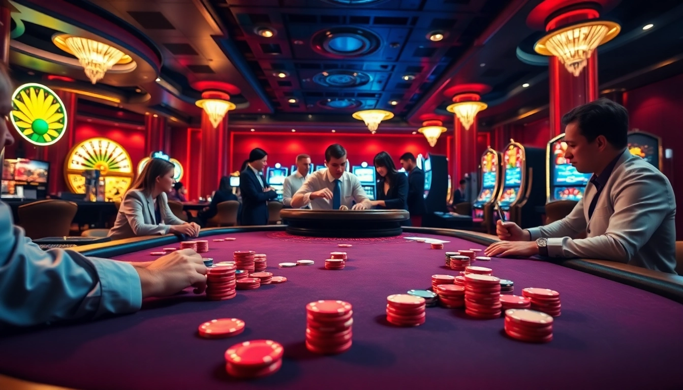 Engage in thrilling gameplay at https://www.eejl77777.com/, featuring vibrant casino tables and poker excitement.