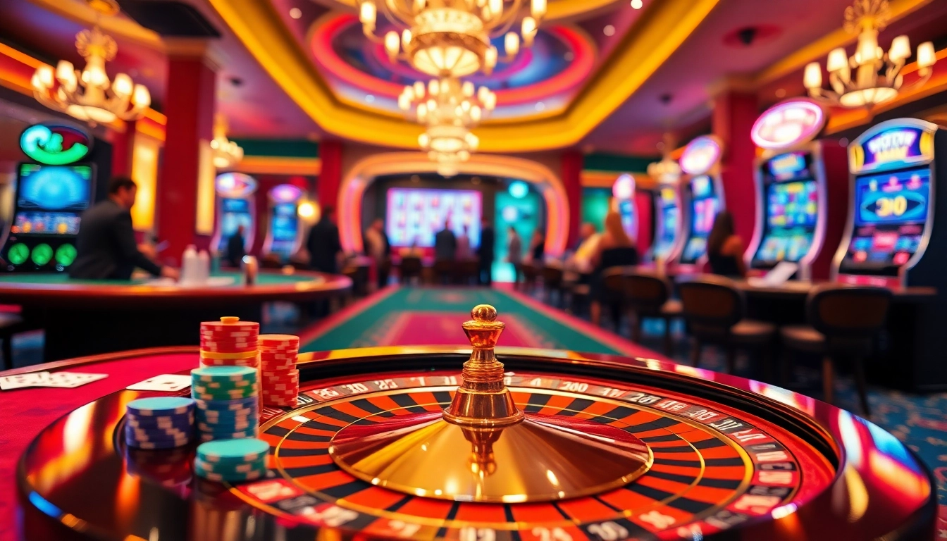 RIKVIP offers exhilarating online casino experiences with a lively roulette table and engaging live dealer action.