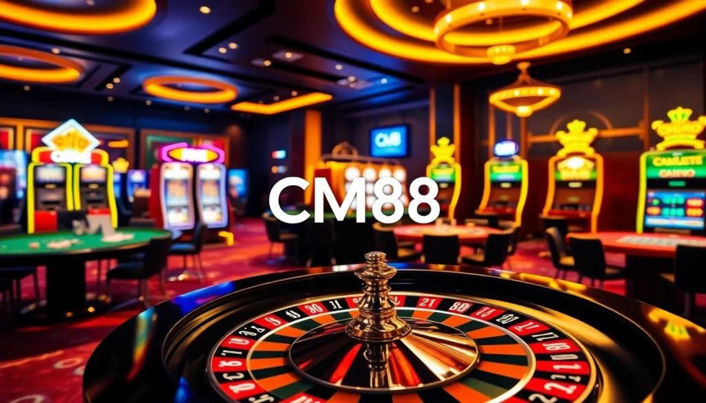 Experience thrilling games and exceptional service at CM88 casino.