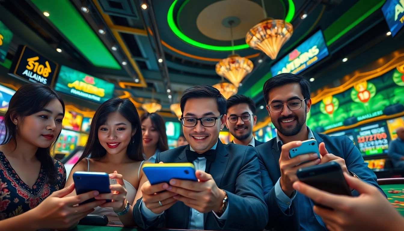 A188 online gaming platform showcasing immersive casino experiences on mobile devices.