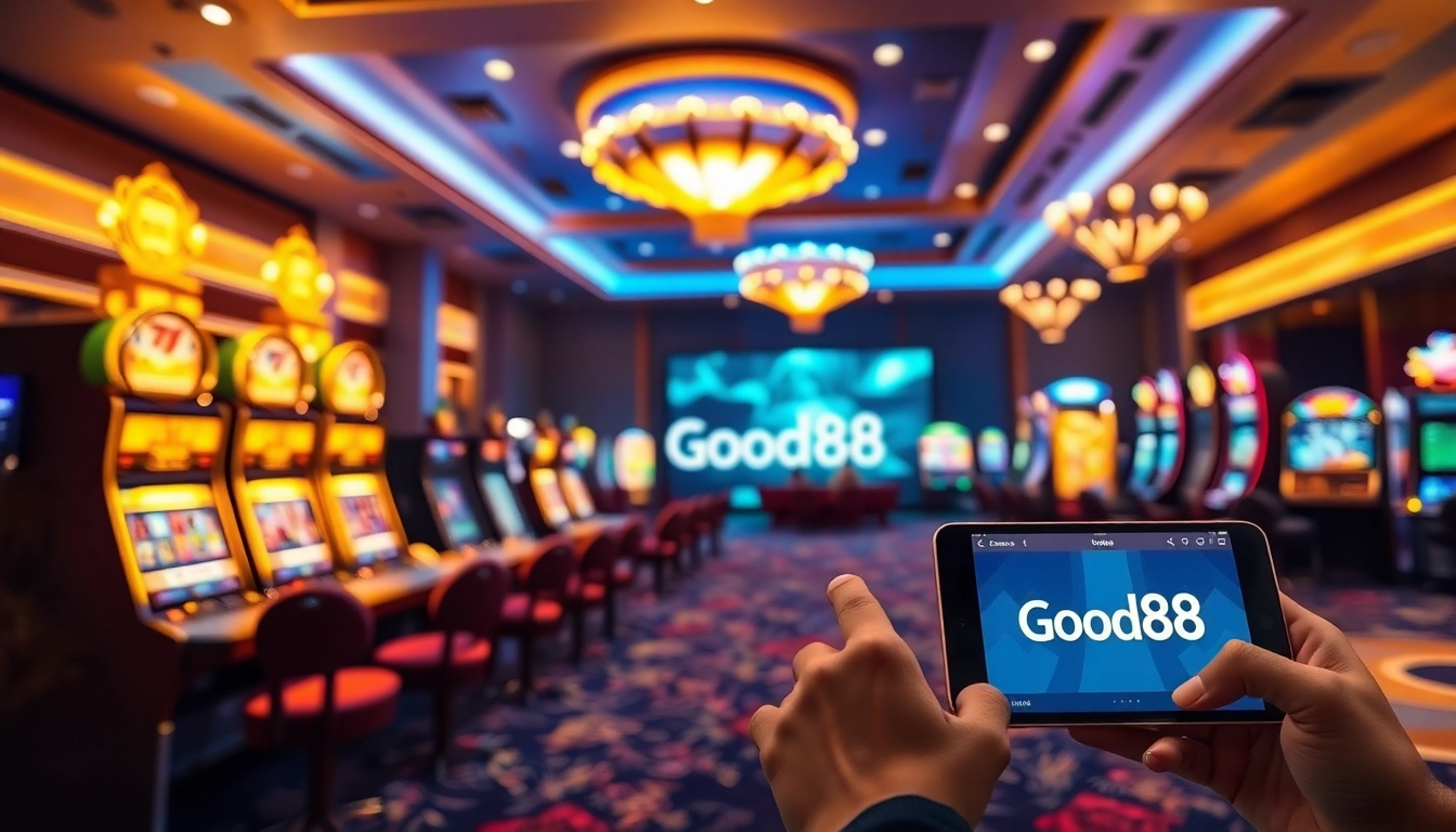 Experience vibrant online gaming at good88.hu.net with exciting casino visuals and trustworthy interactions.