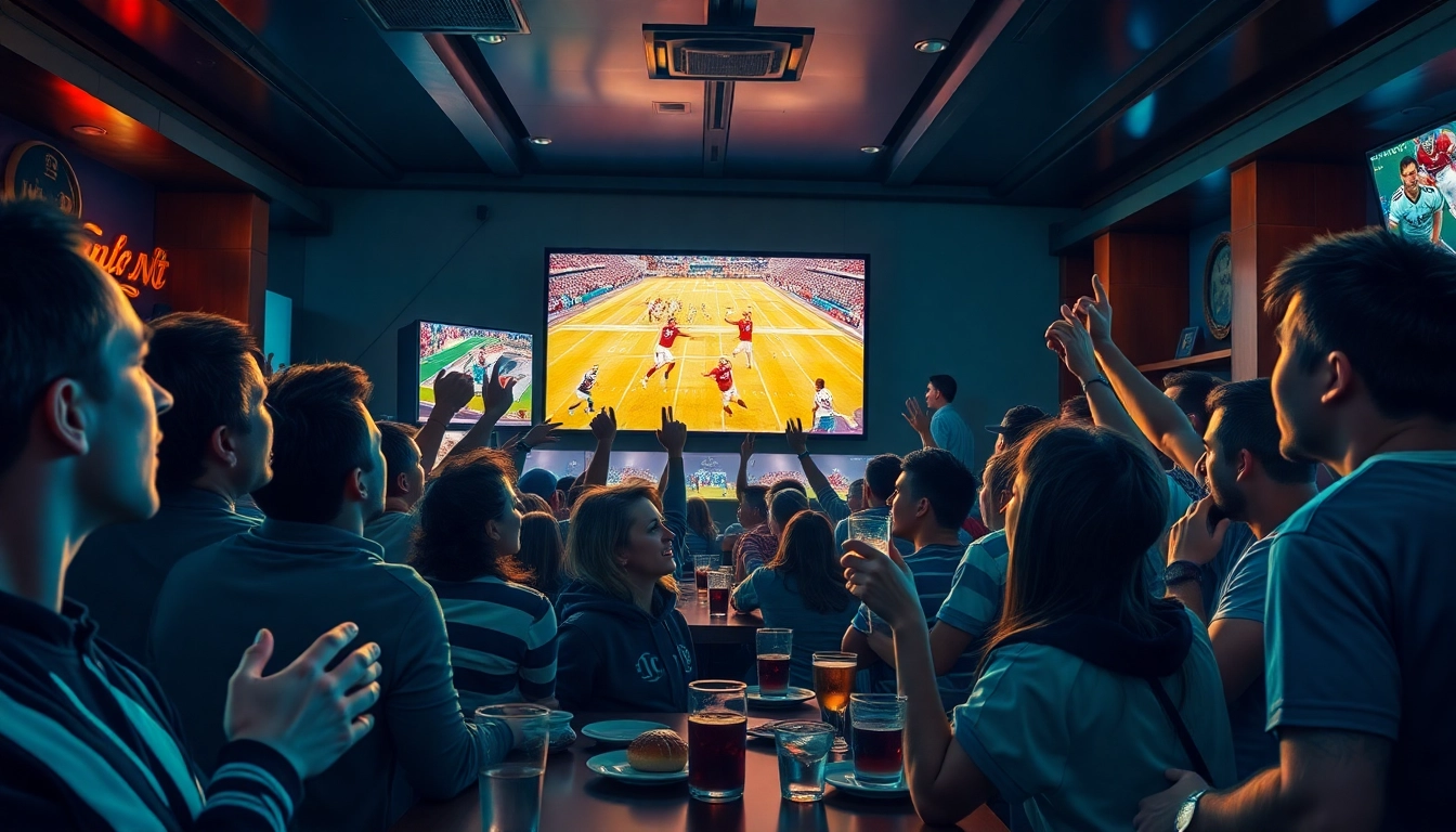 Join fans at joemadfan.com, celebrating football in an energetic sports bar atmosphere.