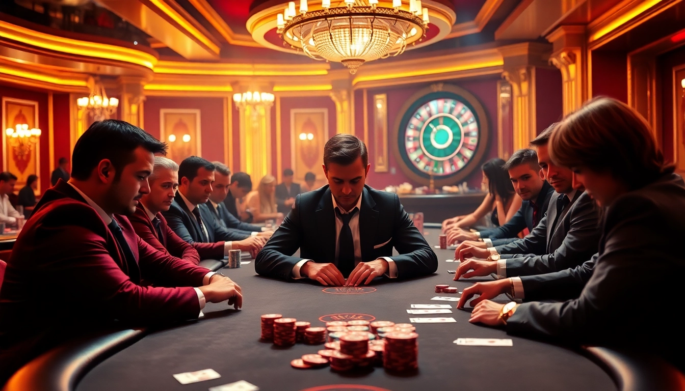 Experience high-stakes poker excitement at https://99okwin.live with luxurious elements and thrilling atmosphere.