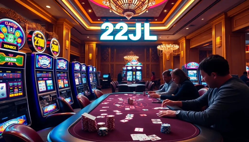 Experience the thrill of winning at 22JL casino with vibrant games and excitement.
