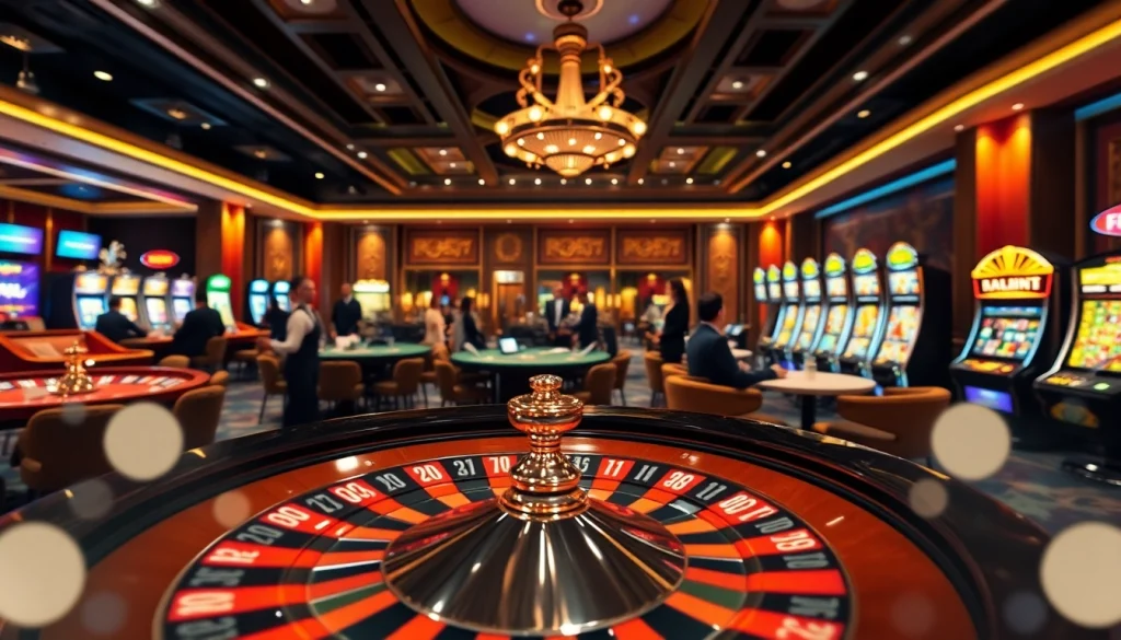 Experience thrilling gameplay at https://rr88.pizza/ with exciting casino tables and vibrant slot machines.