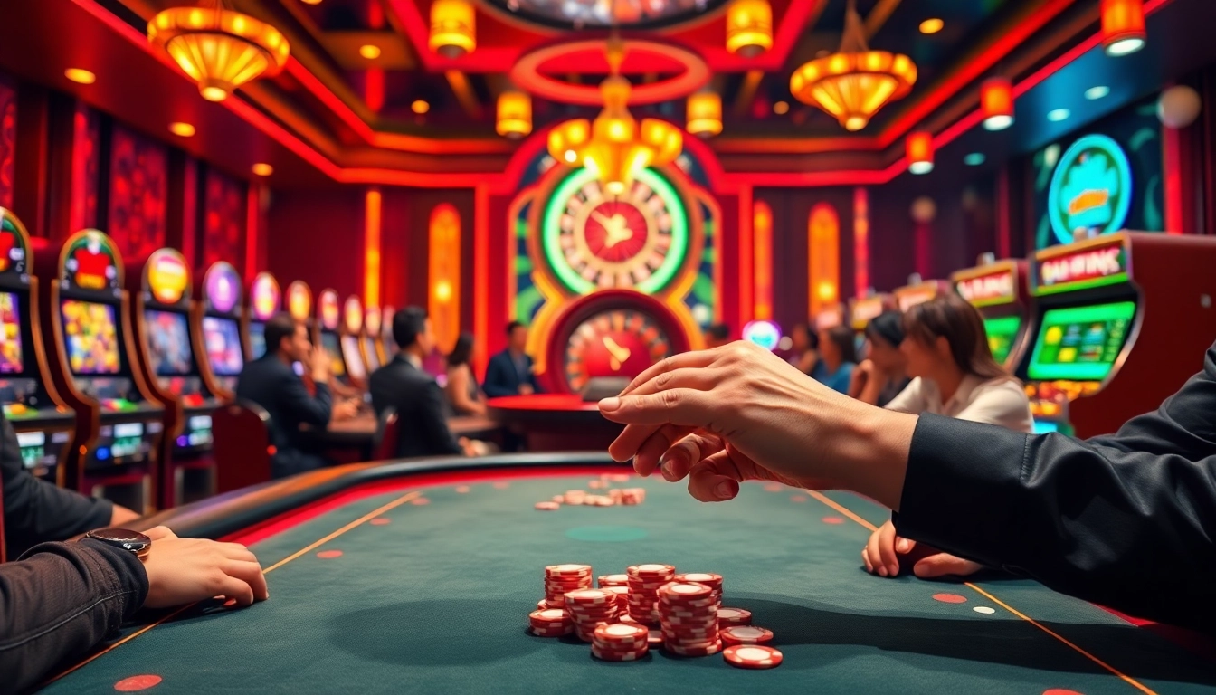 Winning strategy with TR88 poker chips at a luxurious casino setting