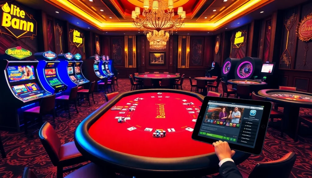 Experience the excitement of Bet88 with strategic gameplay at a luxurious blackjack table.
