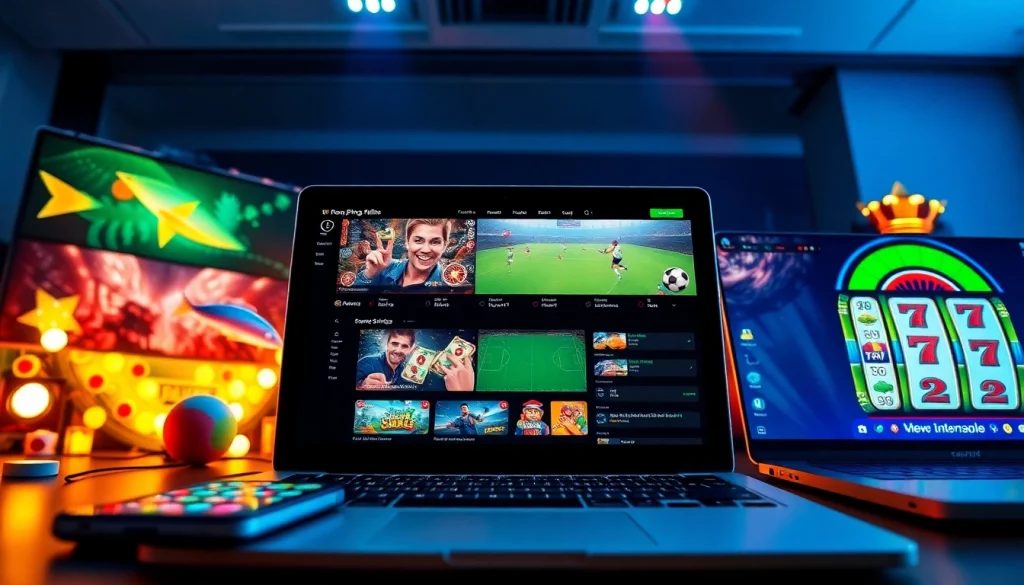 Exciting online gaming experience at CWIN, showcasing vibrant games and modern interfaces.