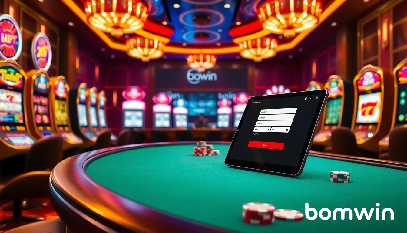 Experience a thrilling session as you Đăng nhập bomwin to start winning at elite casino games.