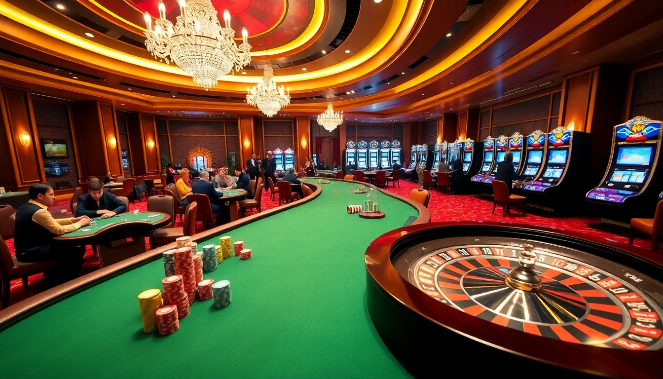 Experience the thrill of gambling at https://lc88.markerting/ with poker tables and roulette wheels in an elegant casino atmosphere.