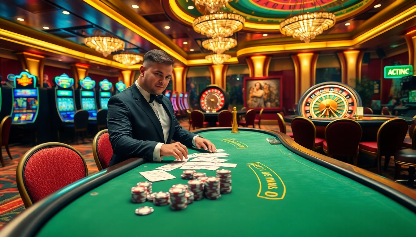 Experience the thrill of gaming at https://uu88joli.com/ featuring vibrant casino tables and lively players.