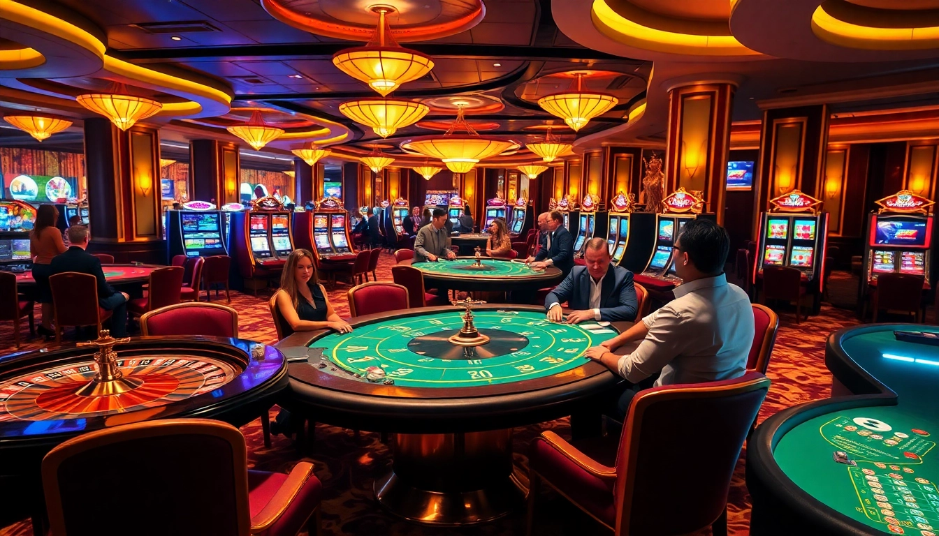 Join the excitement at b52club with vibrant gaming tables and enthusiastic players.