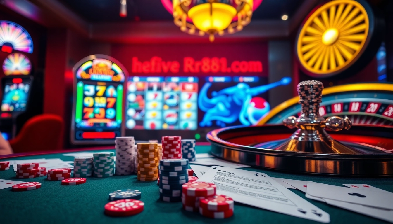 Experience thrilling gameplay at https://rr88it.com/ with poker chips and casino tables that enhance your odds.