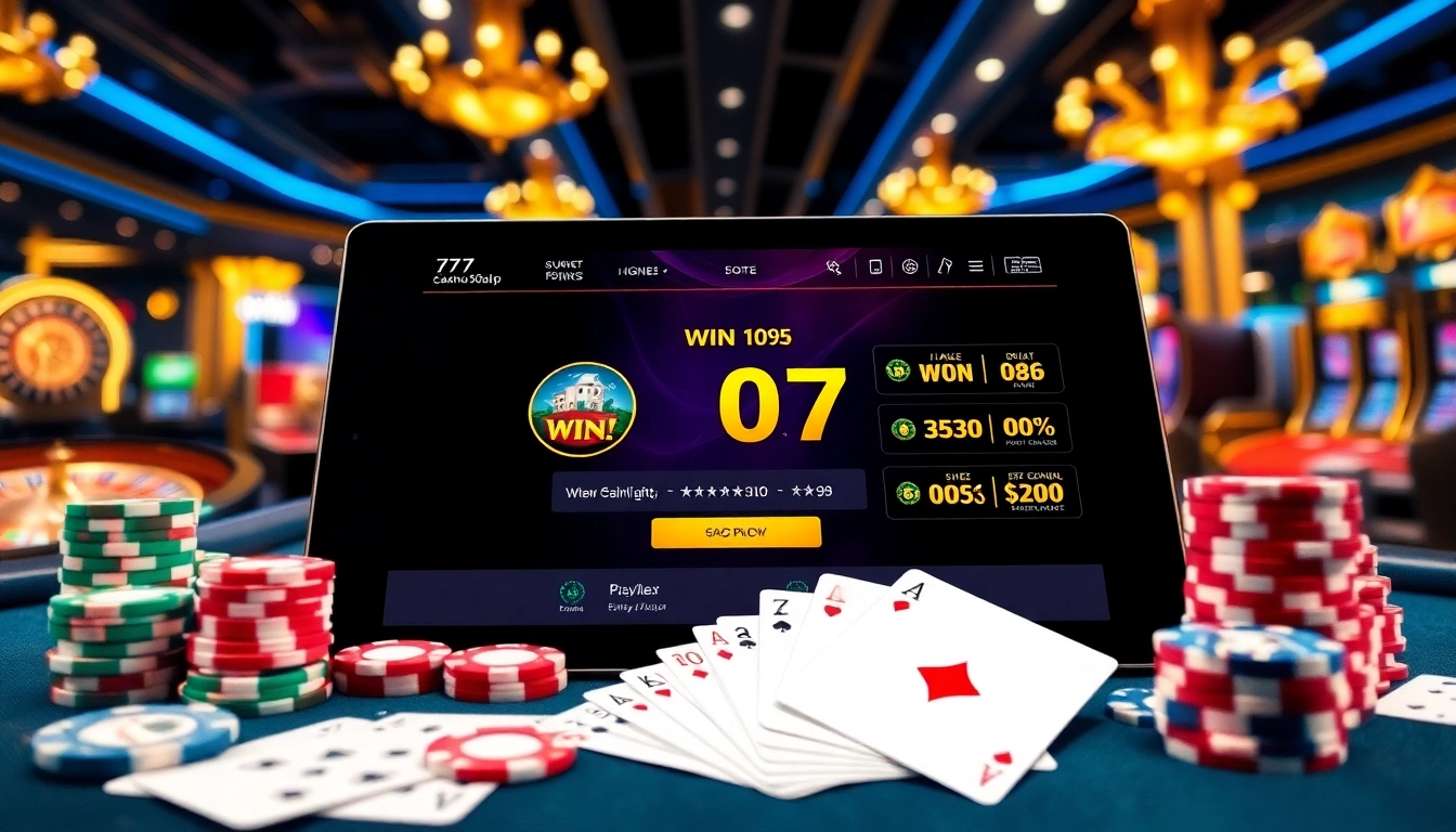 Experience the thrill of winning at https://www.7c77.app/ with vibrant casino elements.