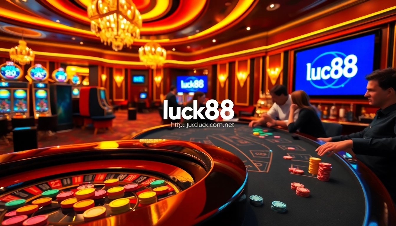 Experience high-stakes gaming at https://luck88com.net/ with exciting casino tables and vibrant atmosphere.