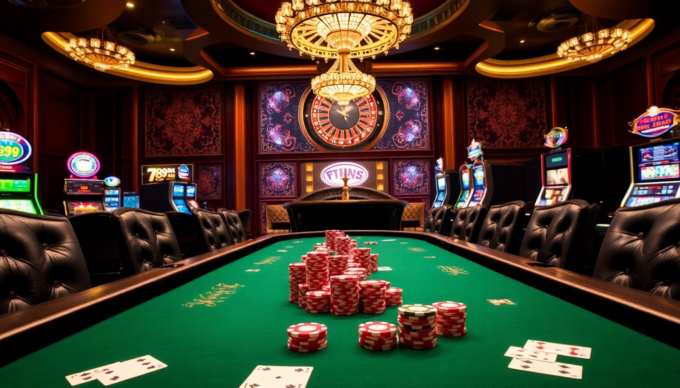 Experience high-stakes excitement at 789win vip poker tables with vibrant chips and cards.