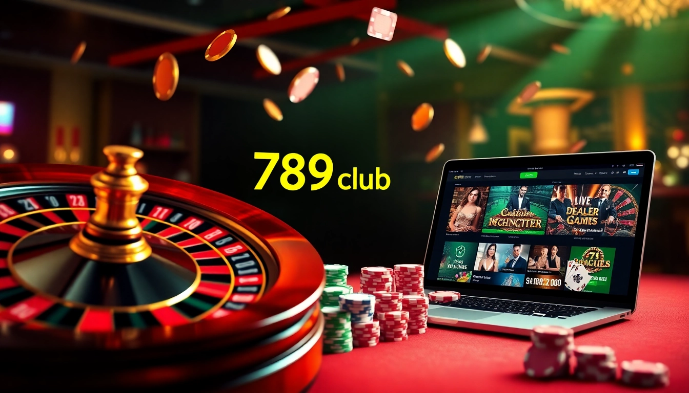Experience thrilling gaming at 789club with vibrant casino action and online gaming interfaces.