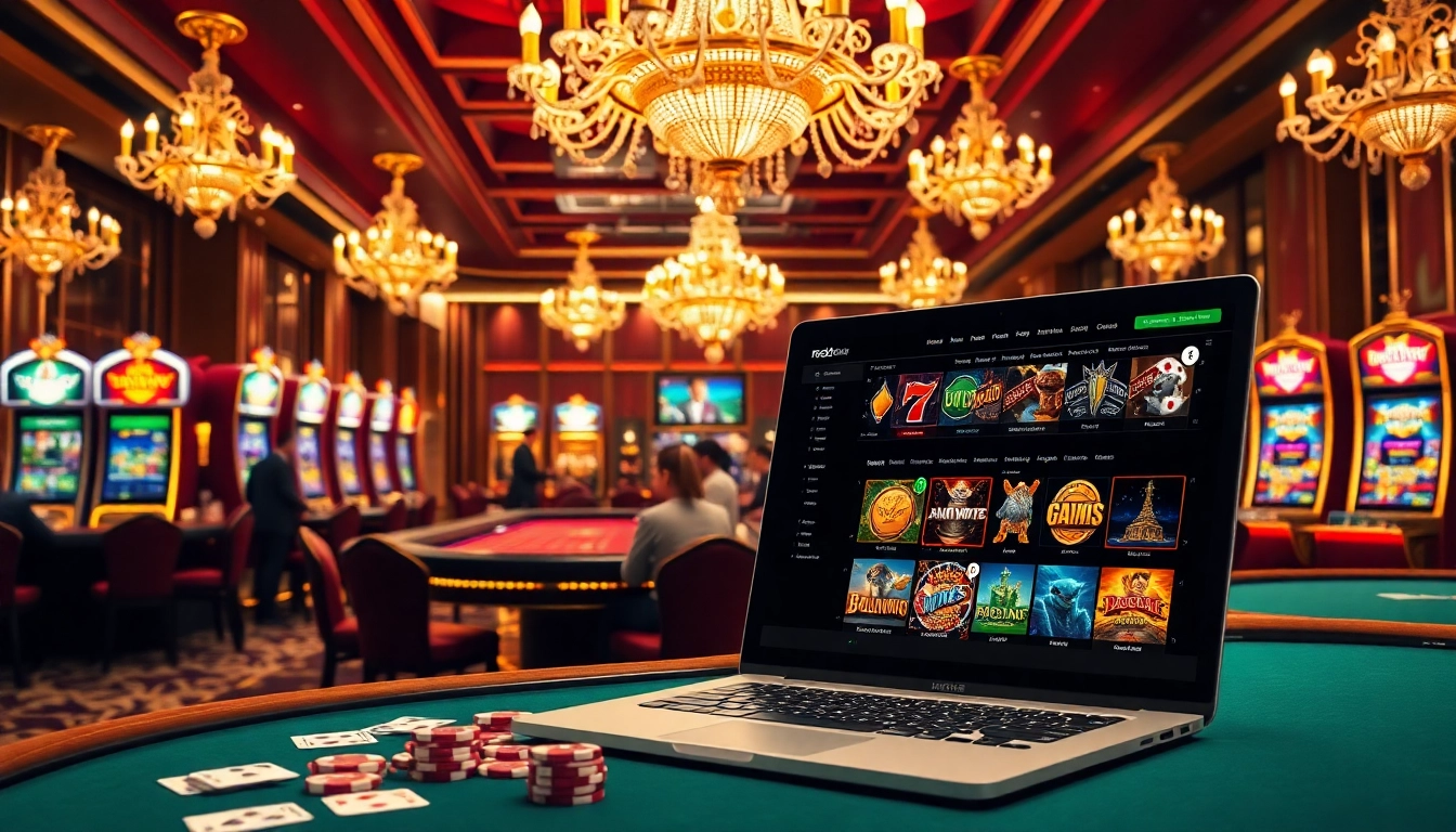 Experience thrilling gameplay at https://red88.hot/ with exciting casino tables and vibrant slot machines.