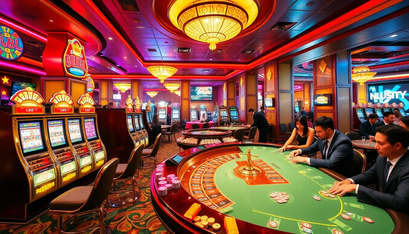 Experience the thrill of casino gambling at https://lc88.markerting/ with vibrant gaming tables and exciting action.