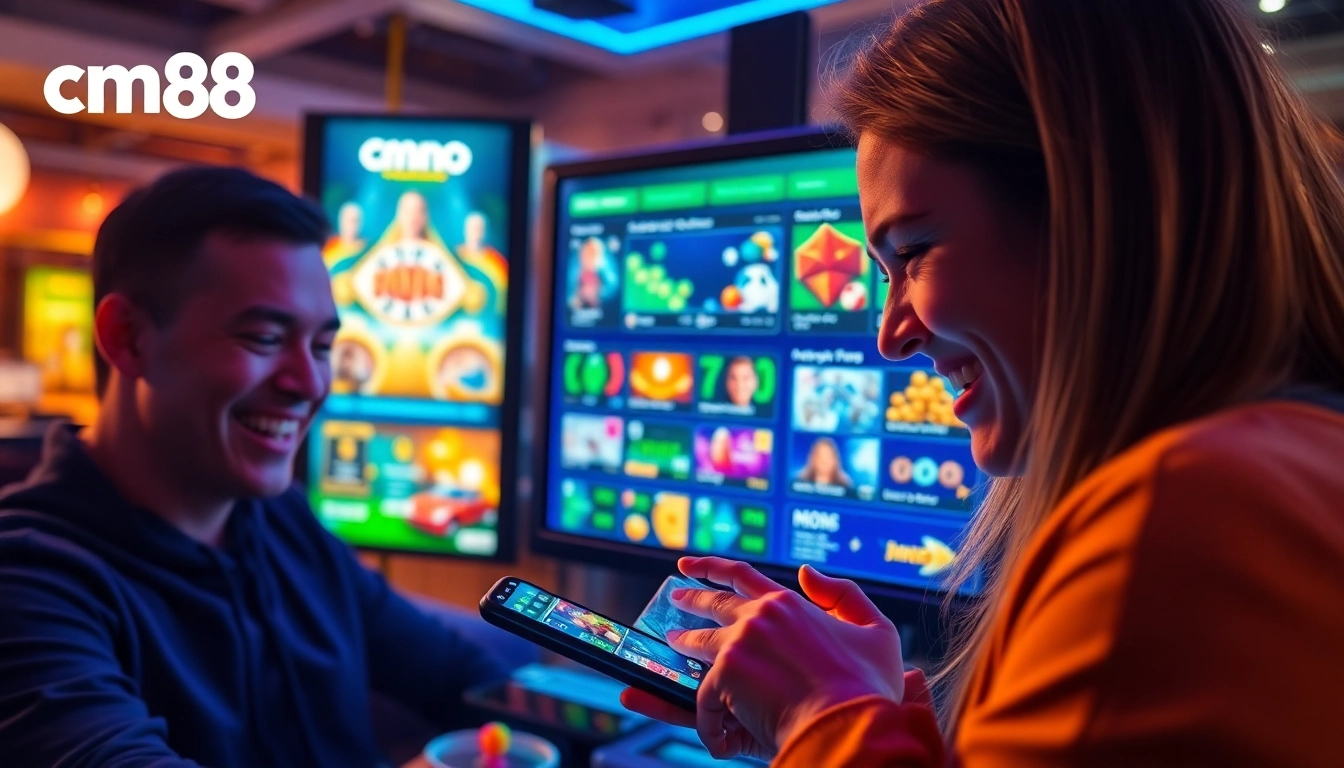 Experience the excitement of cm88 online gambling with engaging game interfaces and dynamic betting options.