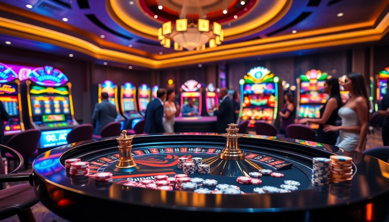 Experience thrilling games at https://vu88.ink/ with luxury casino atmosphere and engaging gambling elements.