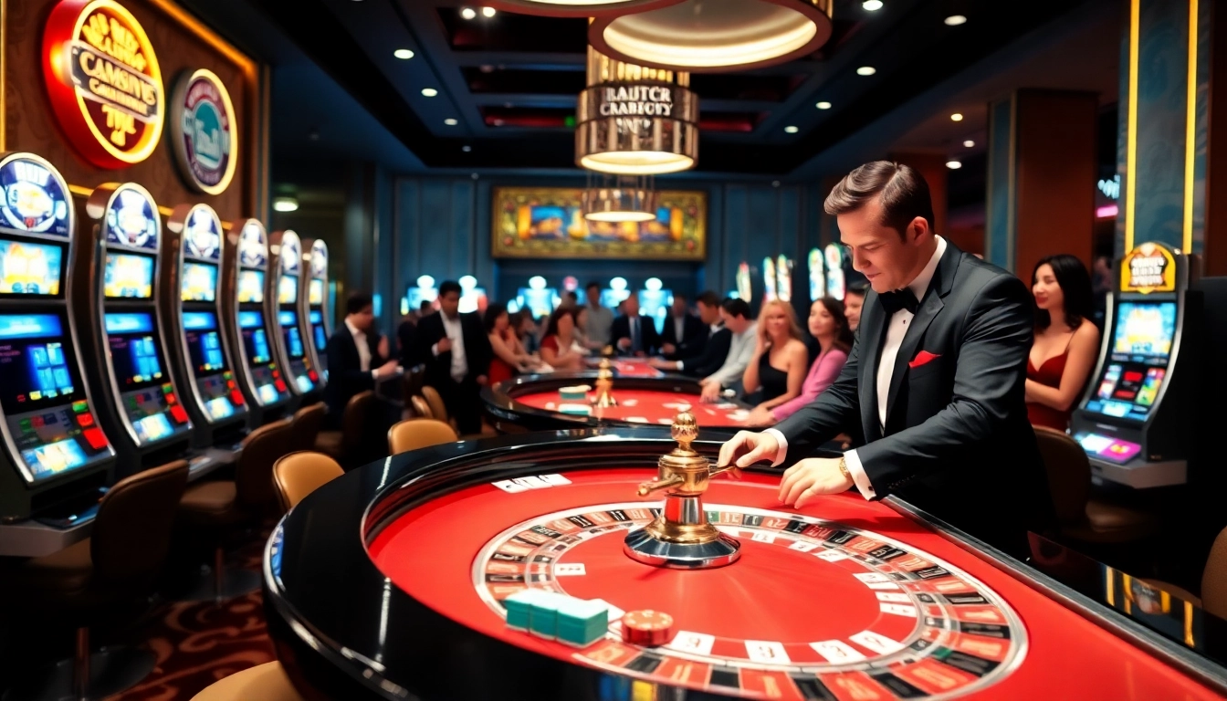 Join the thrill of gaming at https://88ii88.com/ as players enjoy a lively roulette table.