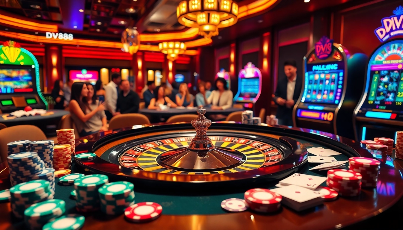 Experience thrilling gambling action at https://dv88.design/ with vibrant casino games and excitement.