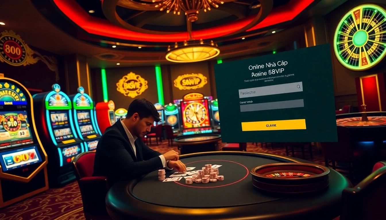 Join the excitement of Đăng Ký Nhà Cái 68VIP at a vibrant online casino table.