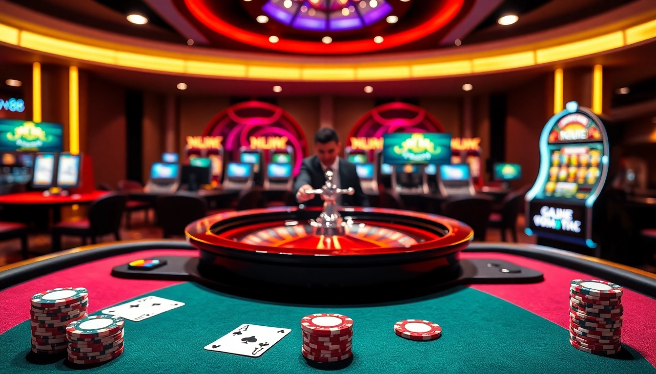 Engage in thrilling games at OPEN88 with vibrant slots, roulette, and poker action.