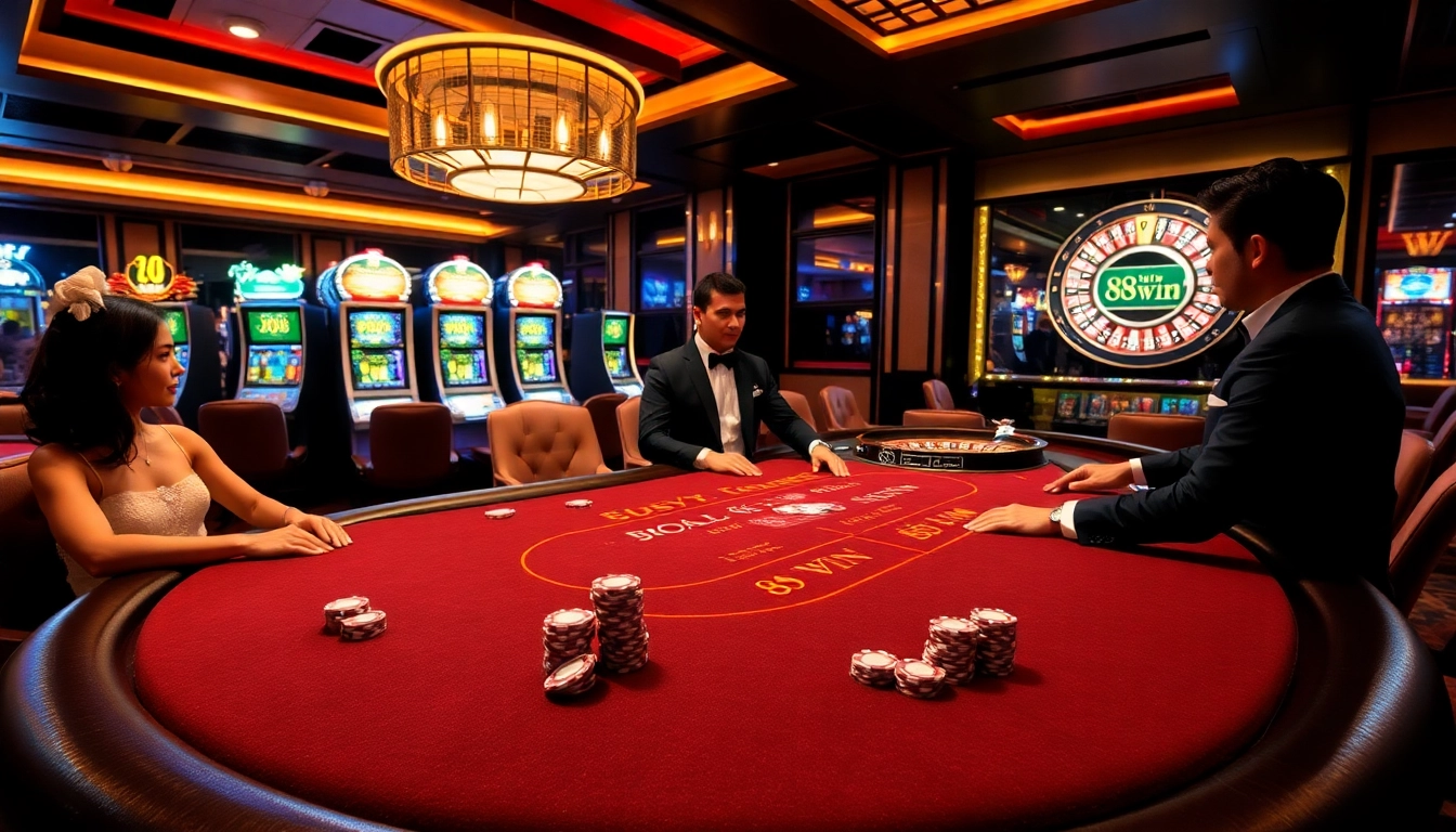Experience the thrill of winning at 68WIN's elegant blackjack table with professional dealers.