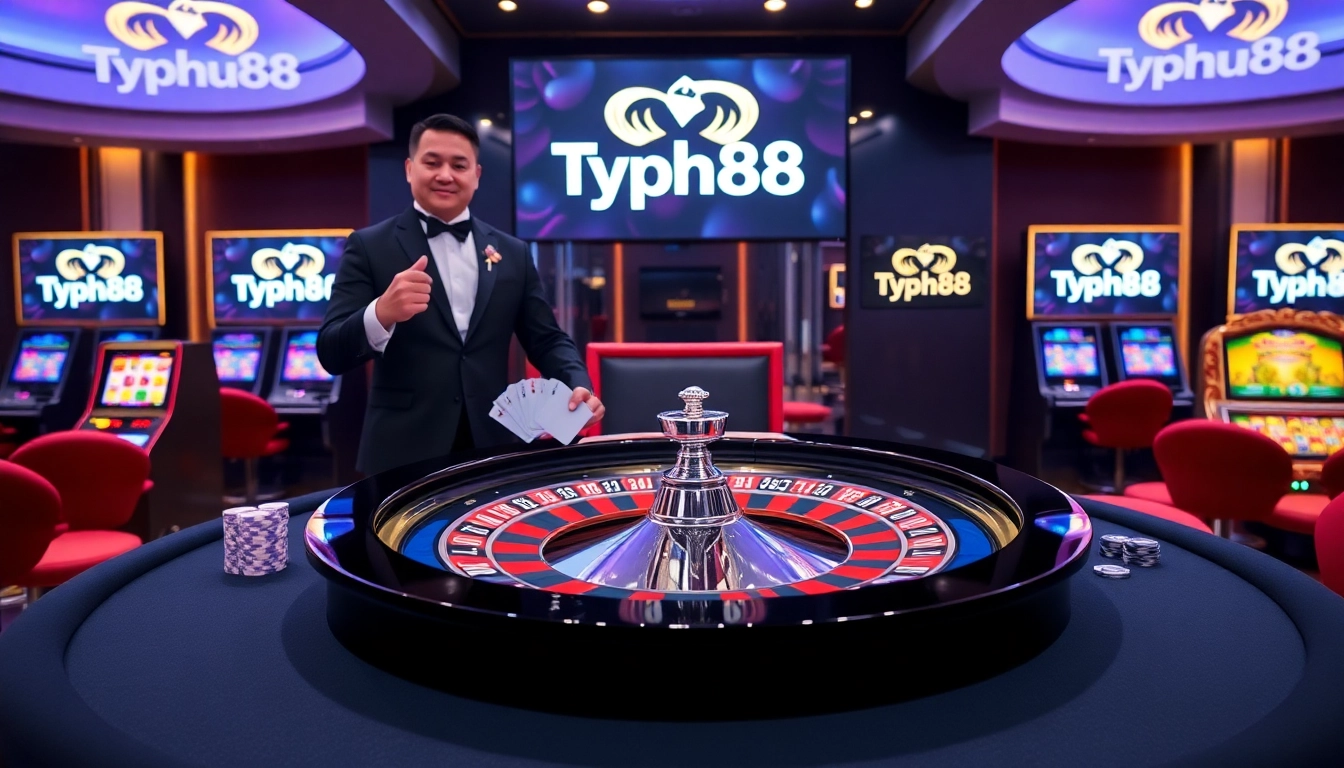 Players engaging in thrilling online gambling experiences at Typhu88 casino.