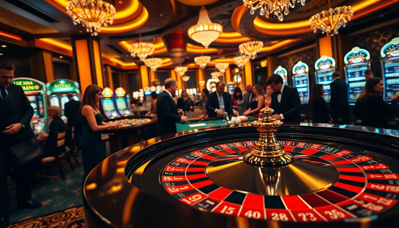 Experience the thrilling atmosphere at https://w188.today/, where excitement and luck blend at the casino.