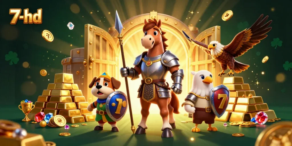 Experience the thrill of gaming at 7-hd with vibrant treasures and exciting slot elements.