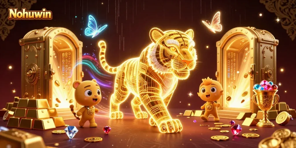 Nohuwin invites players to engage in thrilling online casino adventures with stunning visual elements.