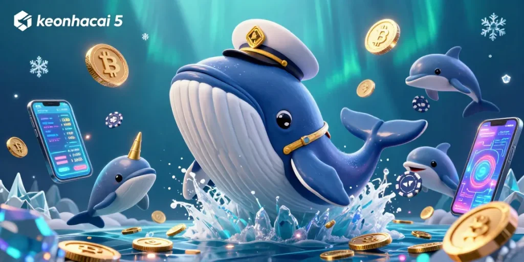 Engage with keonhacai 5 while exploring a vibrant underwater world of riches and playful sea creatures.